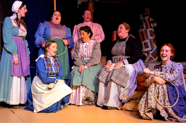 Photo Flash: Ophelia's Jump presents QUILTERS 