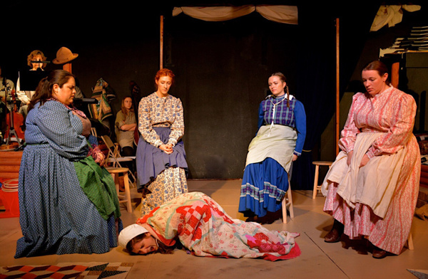 Photo Flash: Ophelia's Jump presents QUILTERS 