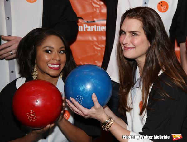 Alicia Quarles and Brooke Shields  Photo