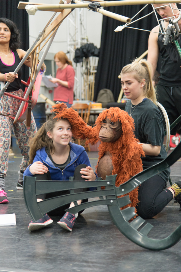 Photo Flash: First Look at Rehearsal Photos for the UK Tour of RUNNING WILD Image