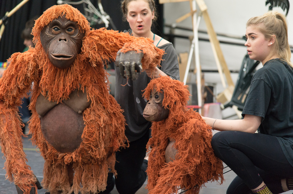 Photo Flash: First Look at Rehearsal Photos for the UK Tour of RUNNING WILD Image