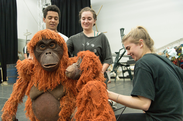 Photo Flash: First Look at Rehearsal Photos for the UK Tour of RUNNING WILD Image