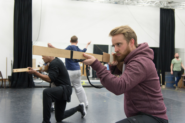 Photo Flash: First Look at Rehearsal Photos for the UK Tour of RUNNING WILD Image