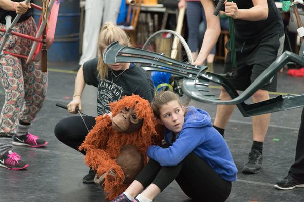 Photo Flash: First Look at Rehearsal Photos for the UK Tour of RUNNING WILD Image