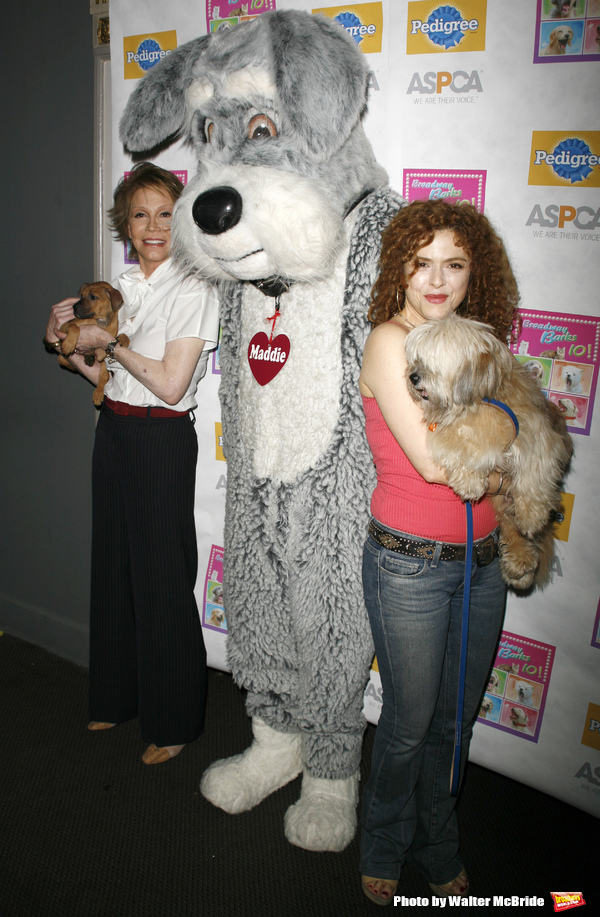 Mary Tyler Moore & Bernadette Peters
attending BROADWAY BARKS 10 : The 10th Annual Ad Photo