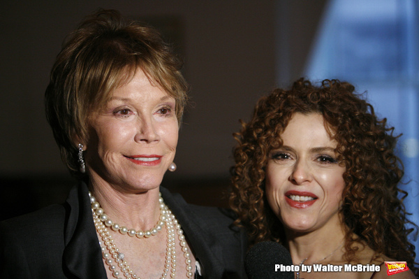 Mary Tyler Moore & Bernadette Peters
attending the book Party for the debut release o Photo