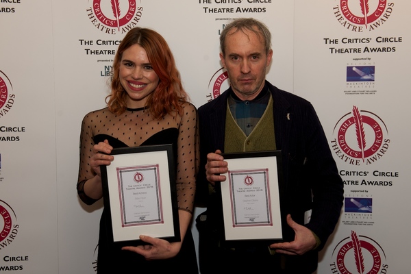 Photo Flash: Anthony Boyle, John Tiffany, Billie Piper and More at the Critics' Circle Theatre Awards 2016 