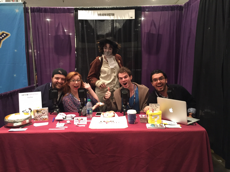 Broadwaysted Podcast Gets Drunk on Theatre Love at BroadwayCon Image