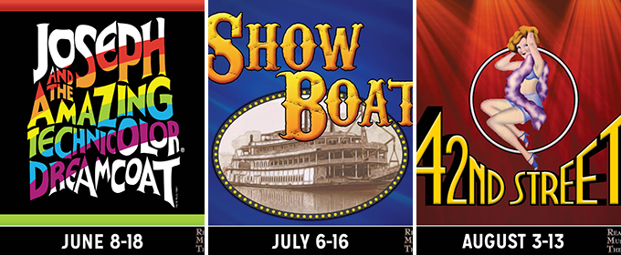 'JOSEPH', SHOW BOAT and 42ND STREET Headline Reagle Music Theatre's 49th Summer Season Image