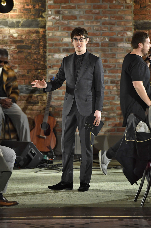 Photo Flash: Tony Winner Alex Sharp Makes A Special Appearance at New York Fashion Week Image