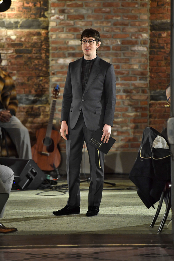 Photo Flash: Tony Winner Alex Sharp Makes A Special Appearance at New York Fashion Week Image