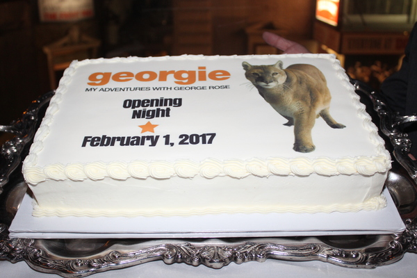 Welcome to the opening night party Georgie: My Adventures with George Rose" Photo