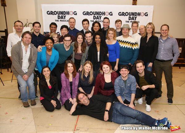 Photo Coverage: Just In Time! Meet the Company of GROUNDHOG DAY on Broadway Image