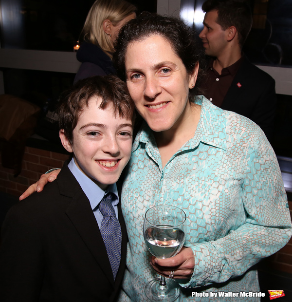 Noah Hinsdale and mom  Photo