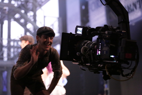 Photo Flash: Ain't It a Fine Life Filming NEWSIES? Go Behind the Scenes Before It Hits Theatres! Image