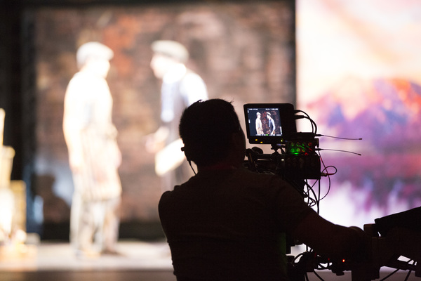 Photo Flash: Ain't It a Fine Life Filming NEWSIES? Go Behind the Scenes Before It Hits Theatres! Image