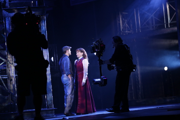 Photo Flash: Ain't It a Fine Life Filming NEWSIES? Go Behind the Scenes Before It Hits Theatres! Image