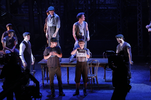 Photo Flash: Ain't It a Fine Life Filming NEWSIES? Go Behind the Scenes Before It Hits Theatres! Image