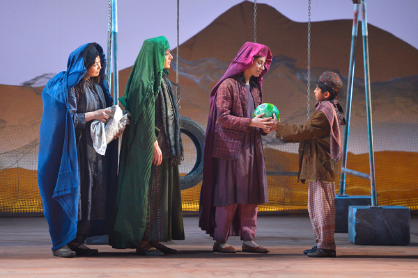Photo Flash: First Look at the Stage Adaptation of Khaled Hosseini's A THOUSAND SPLENDID SUNS at A.C.T. Image