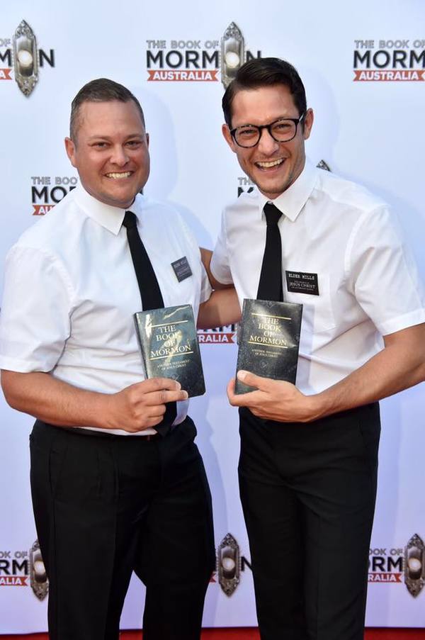 Photo Flash: On the Red Carpet of Melbourne's THE BOOK OF MORMON Image