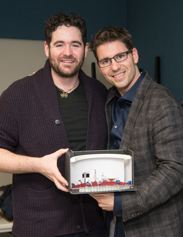 Photo Flash: Inside Rehearsals for CHURCH & STATE at New World Stages Image