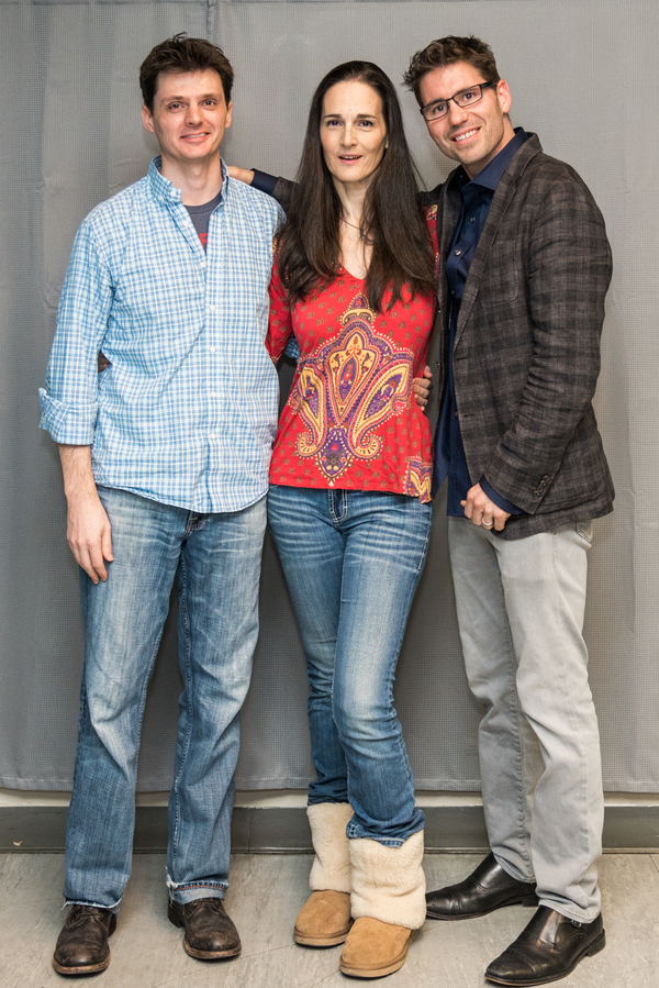 Photo Flash: Inside Rehearsals for CHURCH & STATE at New World Stages Image
