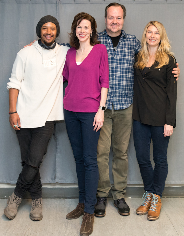 Photo Flash: Inside Rehearsals for CHURCH & STATE at New World Stages Image