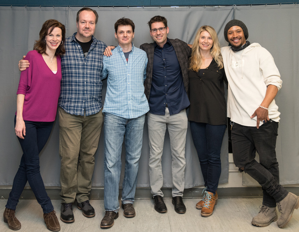 Photo Flash: Inside Rehearsals for CHURCH & STATE at New World Stages Image