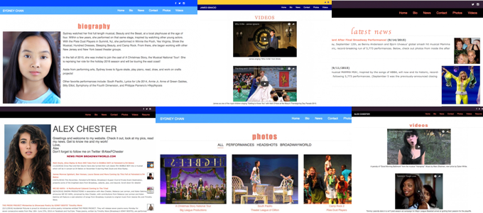 New from BroadwayWorld, Your Own Auto-Updating Official Web Site Image