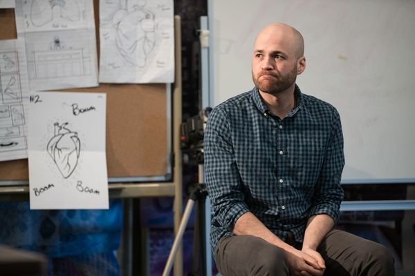 Photo Flash: Inside Rehearsal for Steppenwolf for Young Adults' MONSTER Image