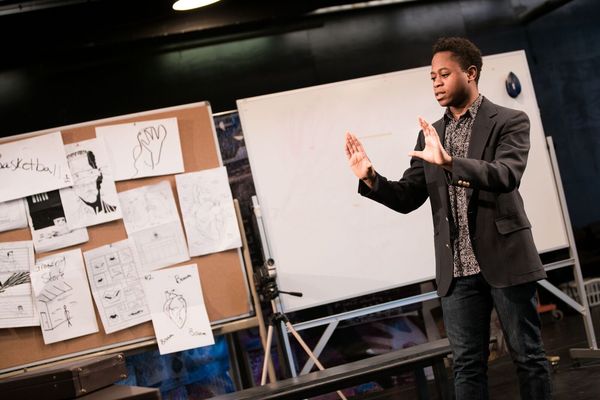 Photo Flash: Inside Rehearsal for Steppenwolf for Young Adults' MONSTER Image