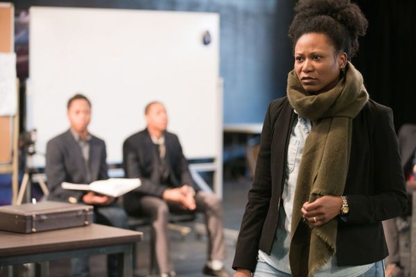 Photo Flash: Inside Rehearsal for Steppenwolf for Young Adults' MONSTER 