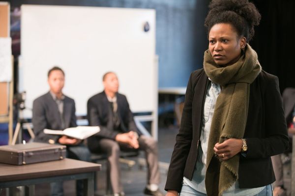 Photo Flash: Inside Rehearsal for Steppenwolf for Young Adults' MONSTER Image