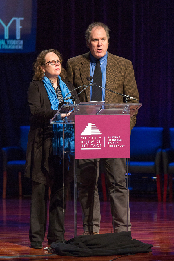 Photo Flash: Tovah Feldshuh, Sheldon Harnick, Jessica Hecht, David Hyde Pierce and More Take Part in Reading of Elie Wiesel's NIGHT 