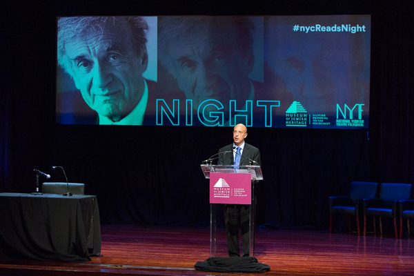 Photo Flash: Tovah Feldshuh, Sheldon Harnick, Jessica Hecht, David Hyde Pierce and More Take Part in Reading of Elie Wiesel's NIGHT 