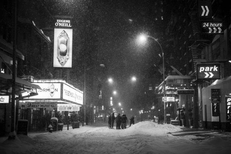 Afternoon Update: The Shows Must Go On (For Now)! Broadway Takes On Winter Storm Niko Image
