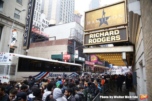 Photo Coverage: Students Head to HAMILTON for January #EduHam Matinee! Image