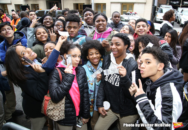 Photo Coverage: Students Head to HAMILTON for January #EduHam Matinee!  Image