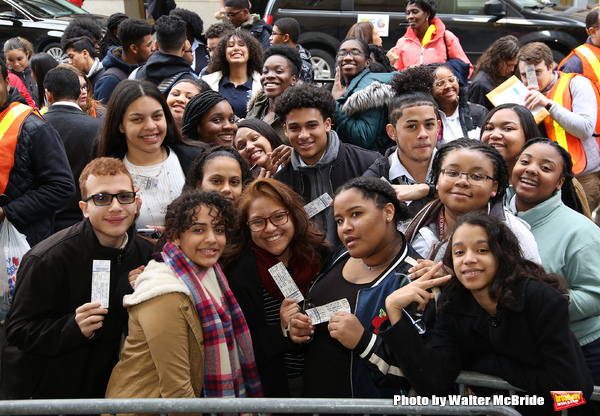 Photo Coverage: Students Head to HAMILTON for January #EduHam Matinee! Image