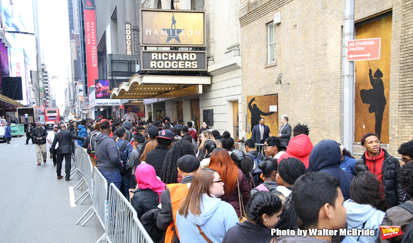Photo Coverage: Students Head to HAMILTON for January #EduHam Matinee! Image