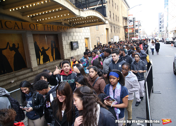 Photo Coverage: Students Head to HAMILTON for January #EduHam Matinee!  Image