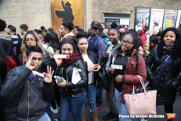 Photo Coverage: Students Head to HAMILTON for January #EduHam Matinee! Image