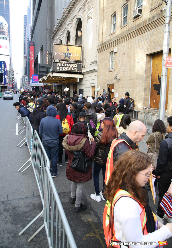 Photo Coverage: Students Head to HAMILTON for January #EduHam Matinee! Image
