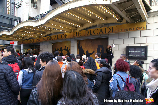 Photo Coverage: Students Head to HAMILTON for January #EduHam Matinee!  Image