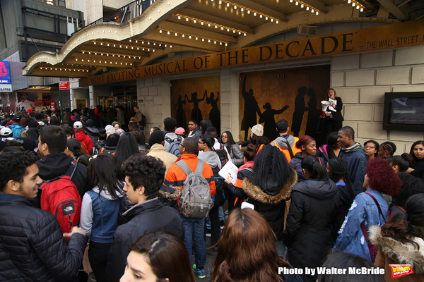 Photo Coverage: Students Head to HAMILTON for January #EduHam Matinee! Image