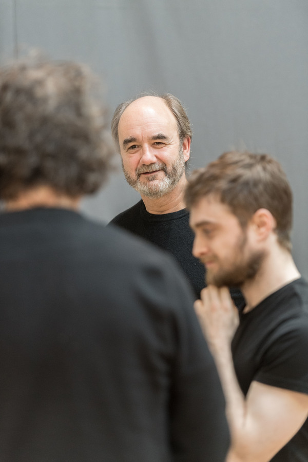Photo Flash: Daniel Radcliffe, Joshua McGuire and More in Rehearsal for ROSENCRANTZ AND GUILDENSTERN ARE DEAD at the Old Vic Image