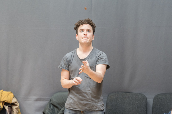 Photo Flash: Daniel Radcliffe, Joshua McGuire and More in Rehearsal for ROSENCRANTZ AND GUILDENSTERN ARE DEAD at the Old Vic Image