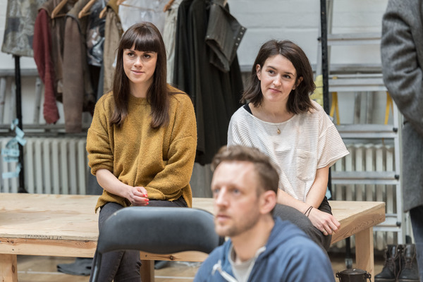 Photo Flash: Daniel Radcliffe, Joshua McGuire and More in Rehearsal for ROSENCRANTZ AND GUILDENSTERN ARE DEAD at the Old Vic Image