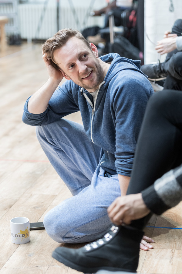 Photo Flash: Daniel Radcliffe, Joshua McGuire and More in Rehearsal for ROSENCRANTZ AND GUILDENSTERN ARE DEAD at the Old Vic Image