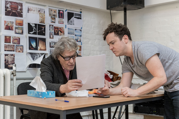 Photo Flash: Daniel Radcliffe, Joshua McGuire and More in Rehearsal for ROSENCRANTZ AND GUILDENSTERN ARE DEAD at the Old Vic Image